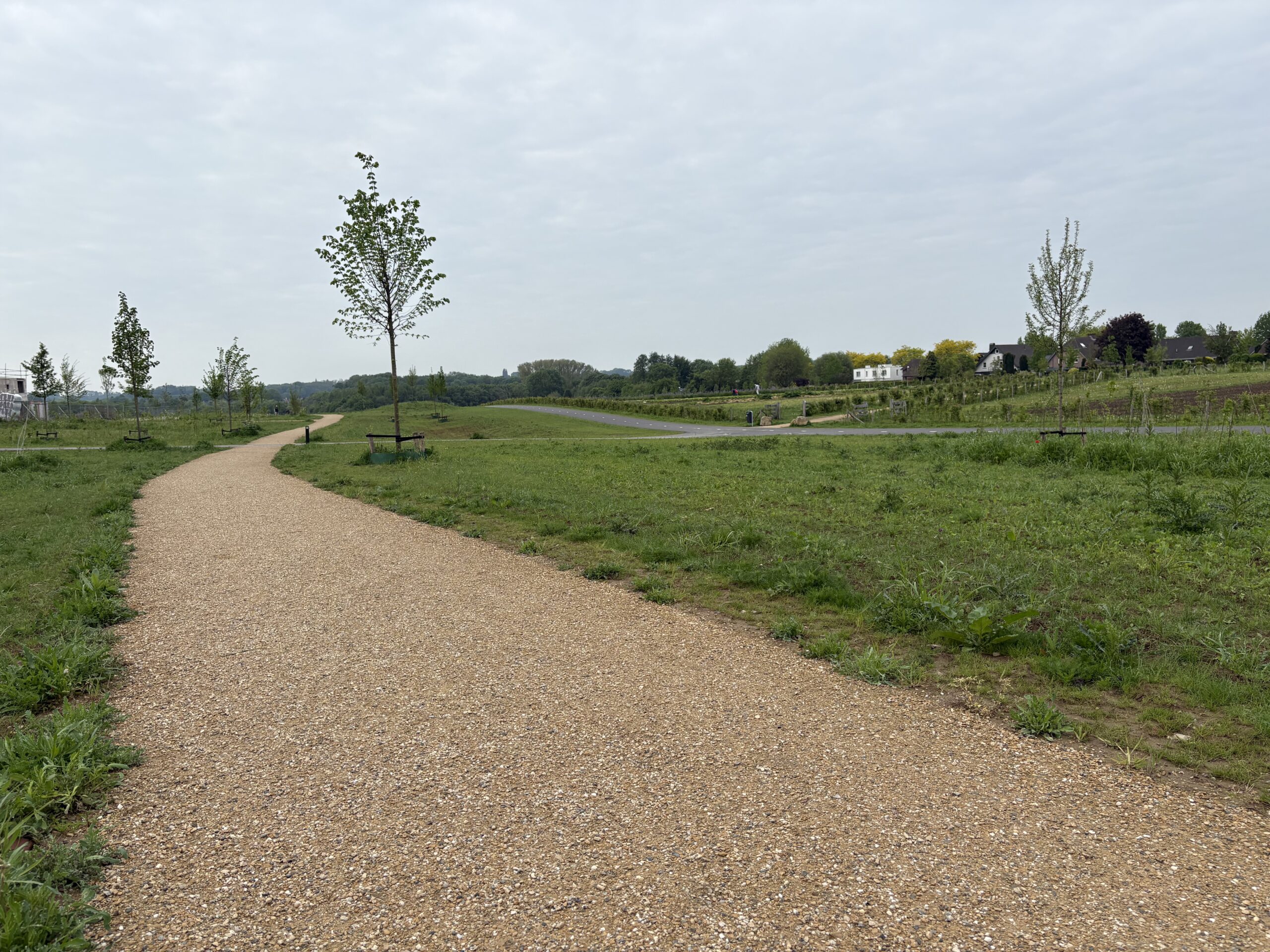 Landschapspark Absbroek, duurzame halfverharding in Sittard-Geleen
