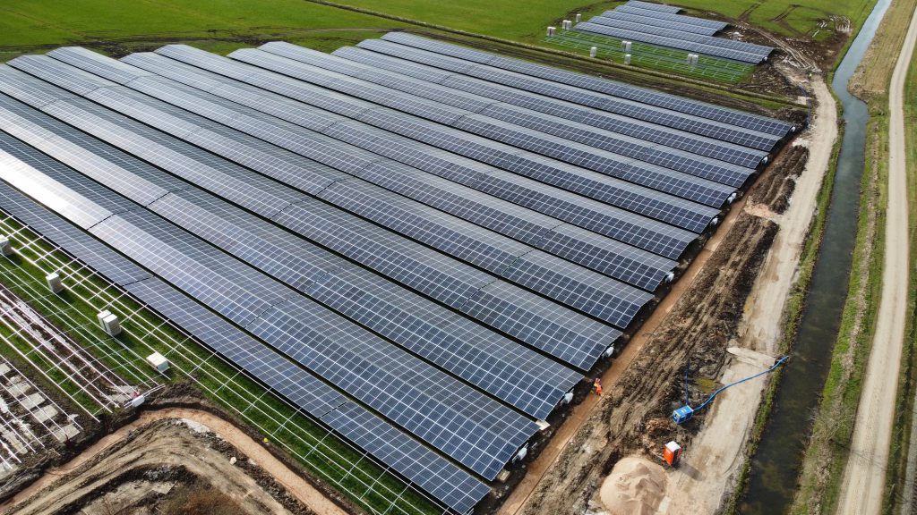 Backfillzand Sooneck voor Zonnepark Hemmen